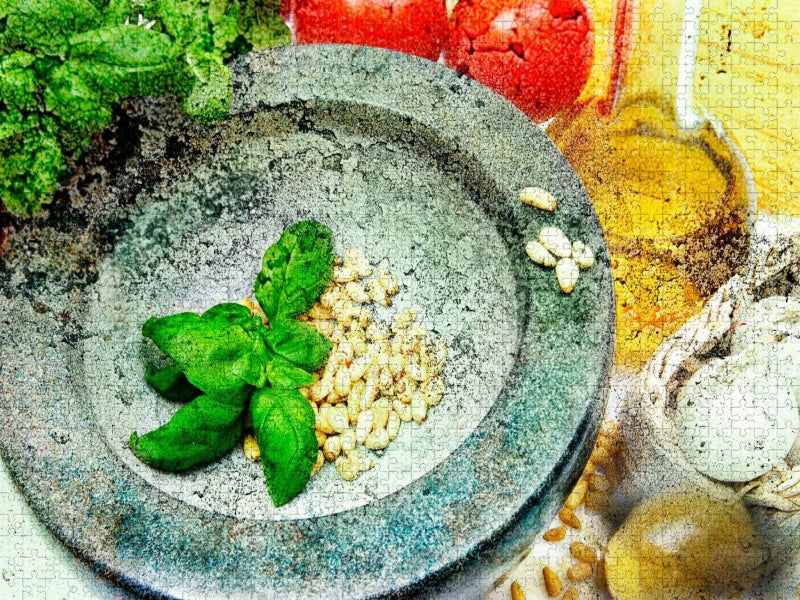 Ein Motiv aus dem Kalender Italian Food - Vintage Design - CALVENDO Foto-Puzzle'