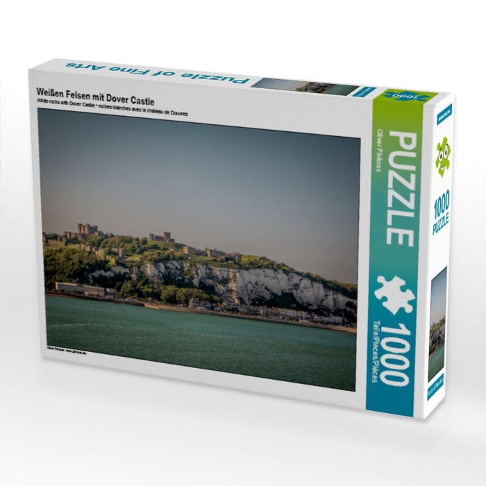 White rocks with Dover Castle - CALVENDO photo puzzle 