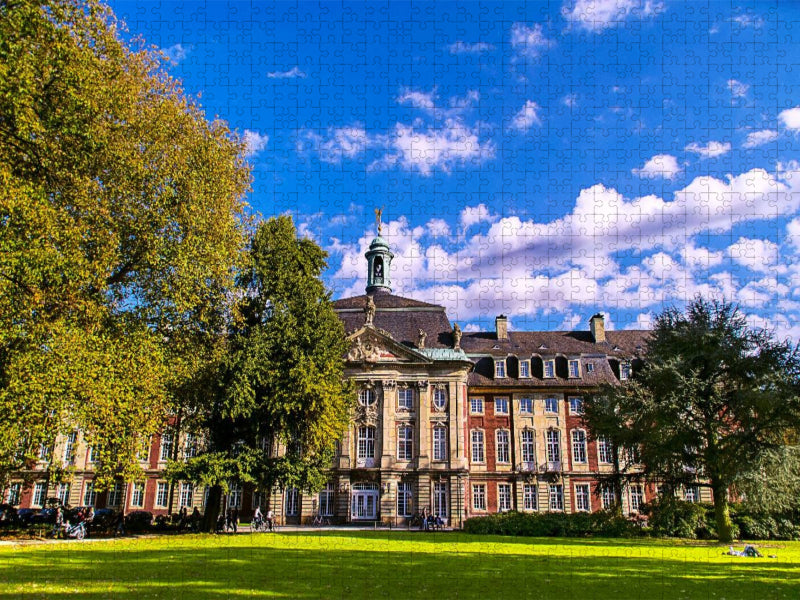 Schloss (Rückseite) - CALVENDO Foto-Puzzle'