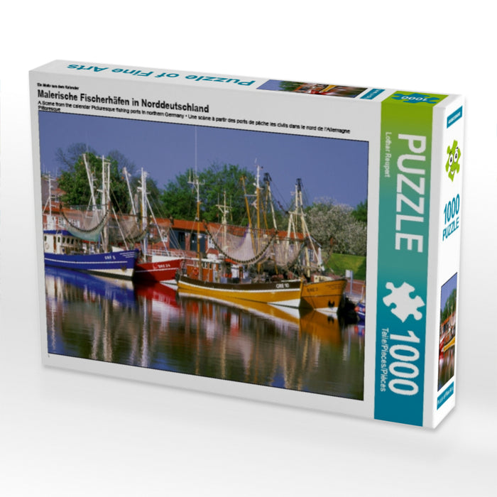 Ein Motiv aus dem Kalender Malerische Fischerhäfen in Norddeutschland 1000 Teile Puzzle quer - CALVENDO Foto-Puzzle'