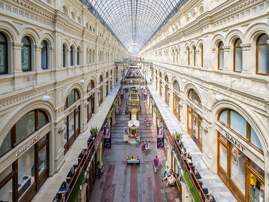 Kaufhaus GUM (Moskau) - CALVENDO Foto-Puzzle'