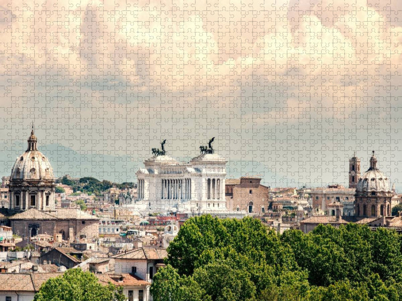 Blick über Rom - CALVENDO Foto-Puzzle'