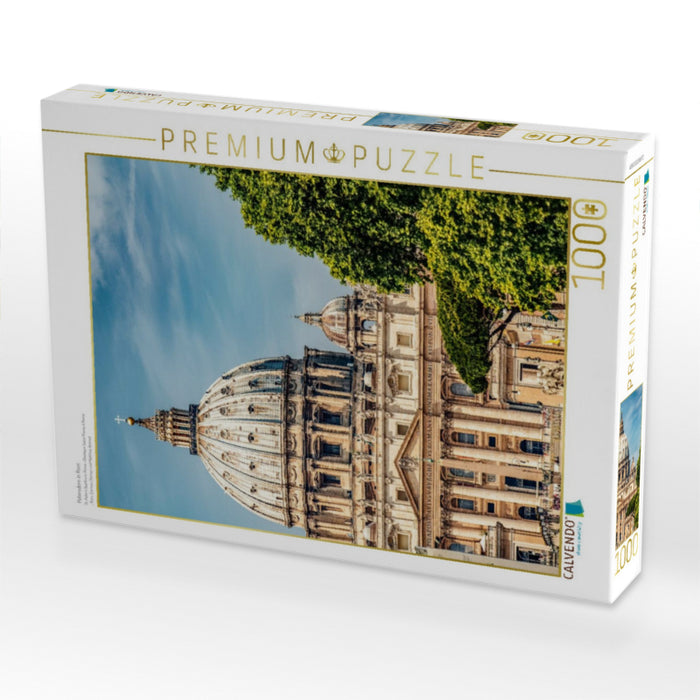 Petersdom in Rom - CALVENDO Foto-Puzzle'
