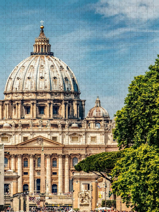 Petersdom in Rom - CALVENDO Foto-Puzzle'