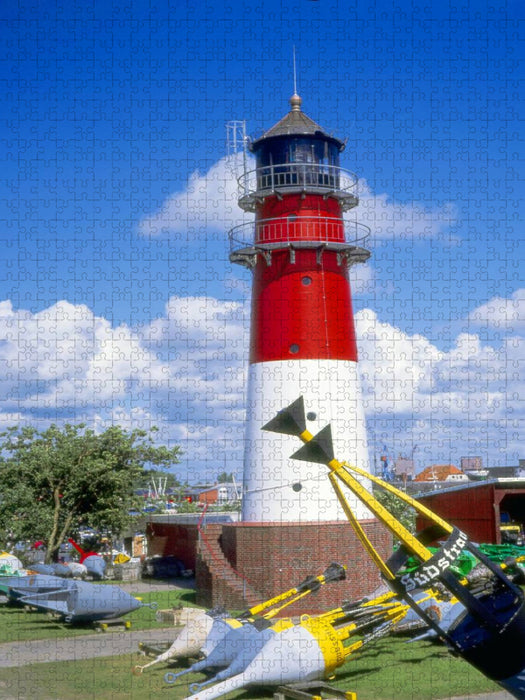 Leuchtturm Büsum - CALVENDO Foto-Puzzle'