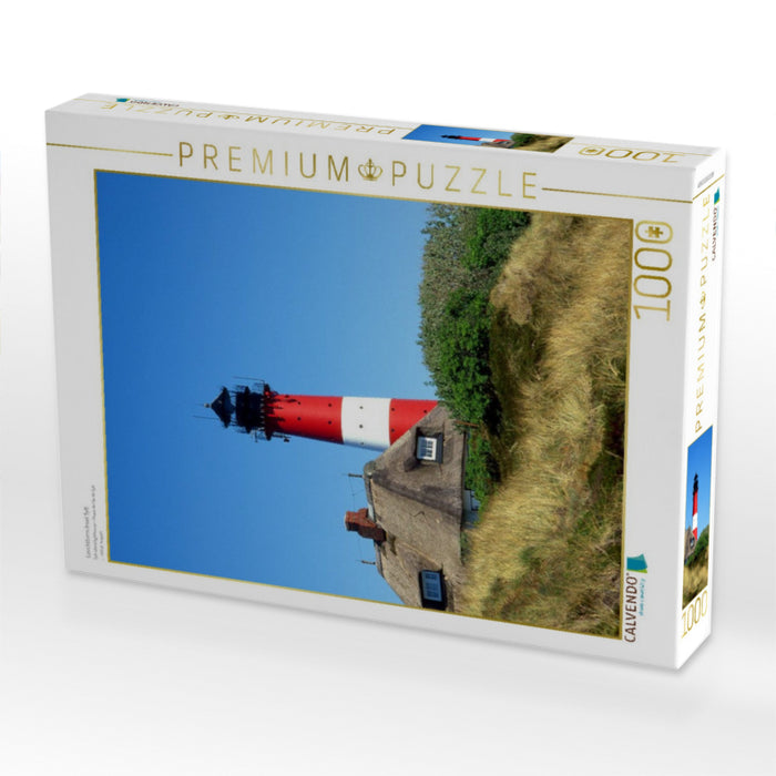 Leuchtturm Insel Sylt - CALVENDO Foto-Puzzle'