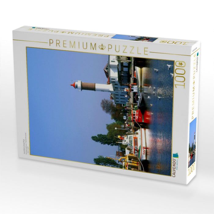 Leuchtturm Insel Poel - CALVENDO Foto-Puzzle'
