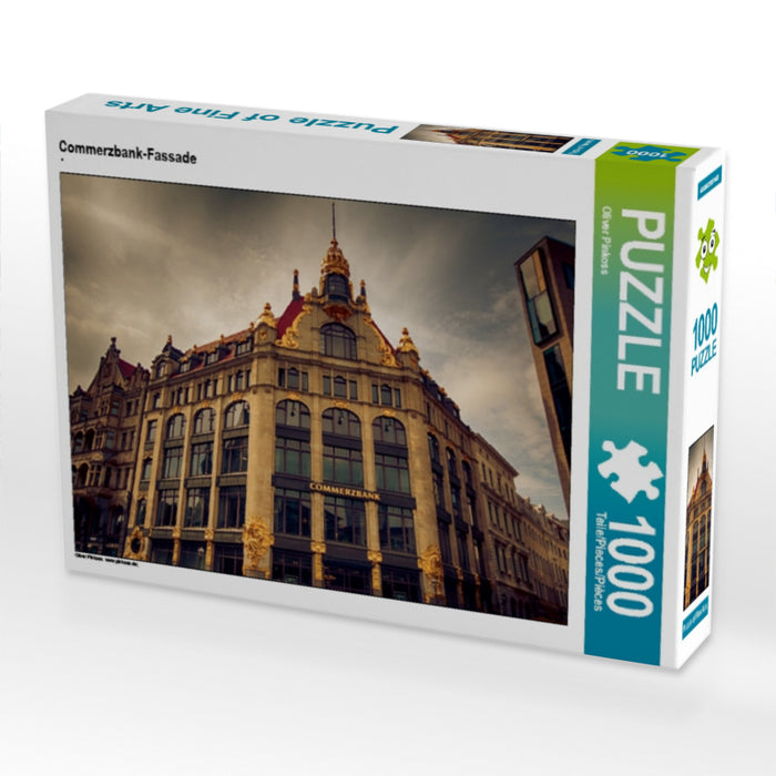 Commerzbank-Fassade 1000 Teile Puzzle quer - CALVENDO Foto-Puzzle'