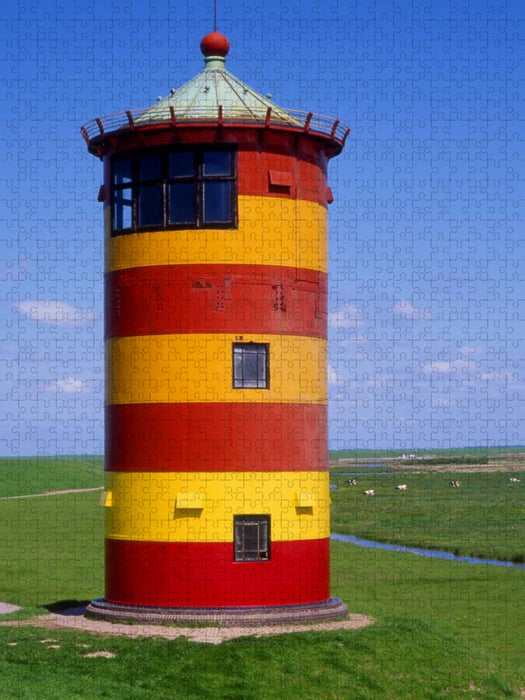 Pilsumer Leuchtturm - CALVENDO Foto-Puzzle'