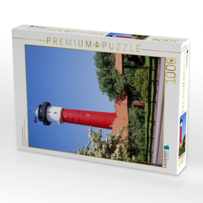 Leuchtturm Insel Wangerooge - CALVENDO Foto-Puzzle'