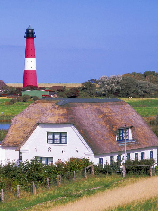 Leuchtturm Insel Pellworm - CALVENDO Foto-Puzzle'