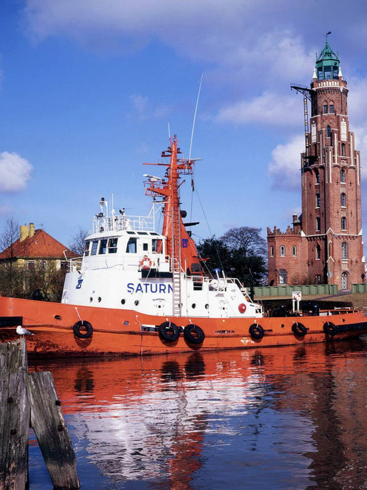 Leuchtturm Bremerhaven - CALVENDO Foto-Puzzle'