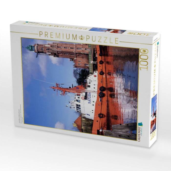 Leuchtturm Bremerhaven - CALVENDO Foto-Puzzle'