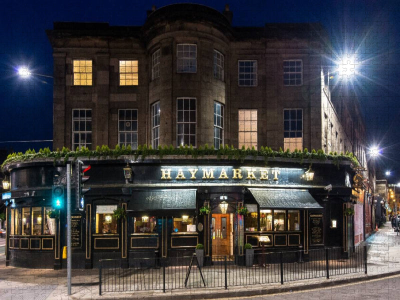 Haymarket Pub, Edinburgh - CALVENDO Foto-Puzzle'