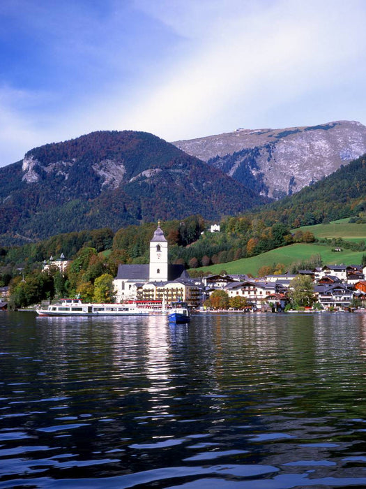 St.Wolfgang am Wolfgangsee - CALVENDO Foto-Puzzle'