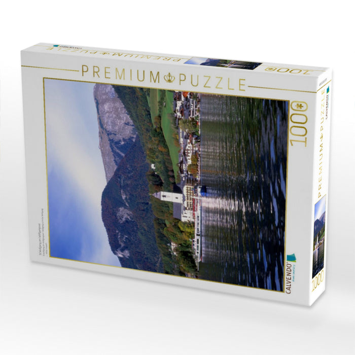 St.Wolfgang am Wolfgangsee - CALVENDO Foto-Puzzle'