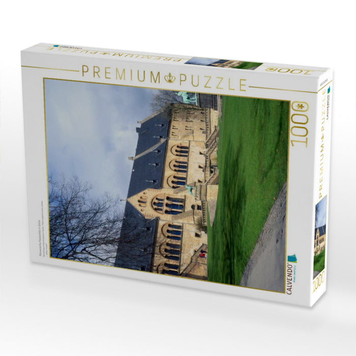 Romanische Kaiserpfalz in Goslar - CALVENDO Foto-Puzzle'