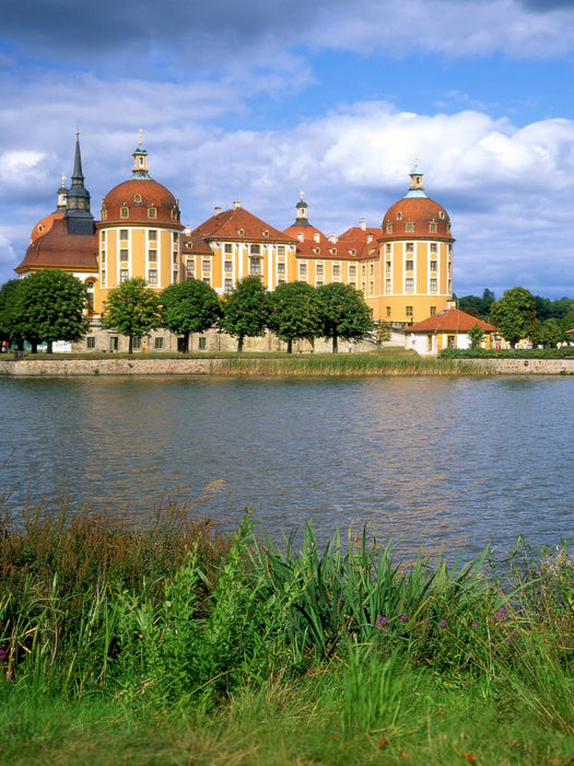 Jagdschloss Moritzburg, Sachsen, Renaissance - CALVENDO Foto-Puzzle'