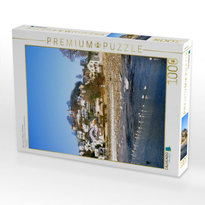 Blick auf den Süllberg in Blankenese - CALVENDO Foto-Puzzle'