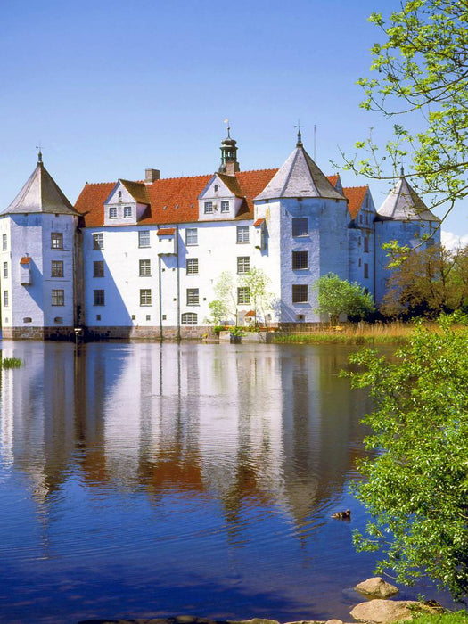 Schloss Glücksburg, Schleswig-Holstein - CALVENDO Foto-Puzzle'