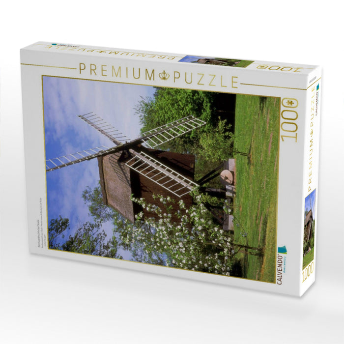 Bockwindmühle bei Stade - CALVENDO Foto-Puzzle'