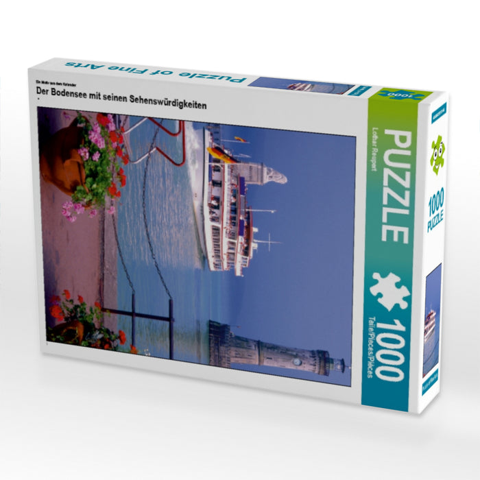 Ein Motiv aus dem Kalender Der Bodensee mit seinen Sehenswürdigkeiten 1000 Teile Puzzle hoch - CALVENDO Foto-Puzzle'