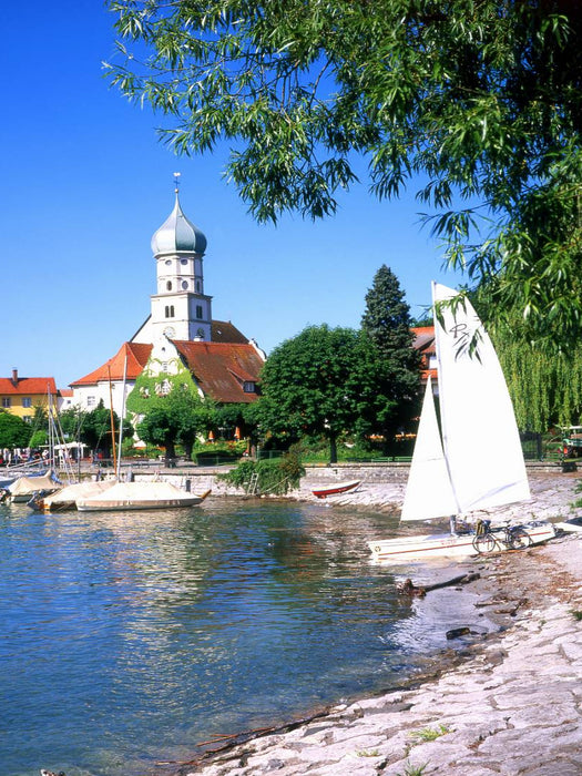Wasserburg am Bodensee - CALVENDO Foto-Puzzle'