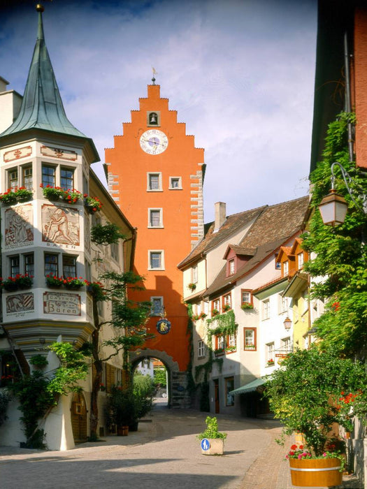 Stadttor in der Oberstadt Meersburg - CALVENDO Foto-Puzzle'