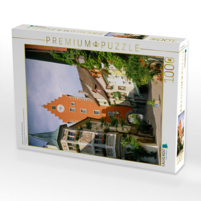 Stadttor in der Oberstadt Meersburg - CALVENDO Foto-Puzzle'
