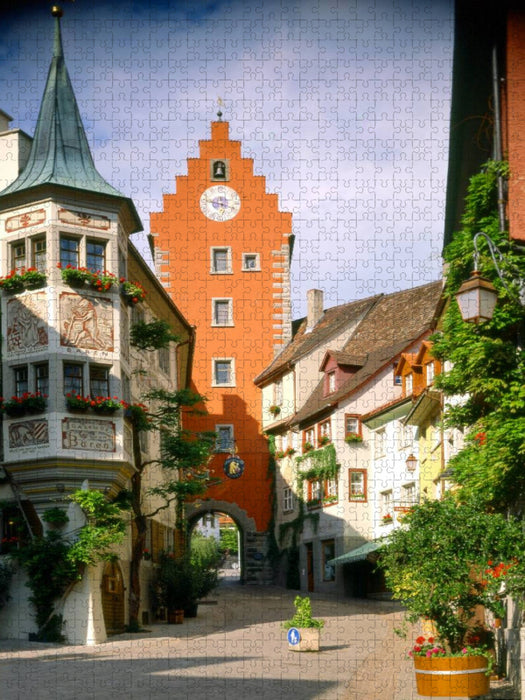 Stadttor in der Oberstadt Meersburg - CALVENDO Foto-Puzzle'