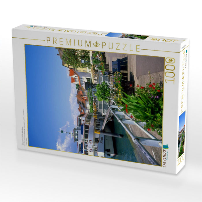 Uferpromenade in Meersburg - CALVENDO Foto-Puzzle'