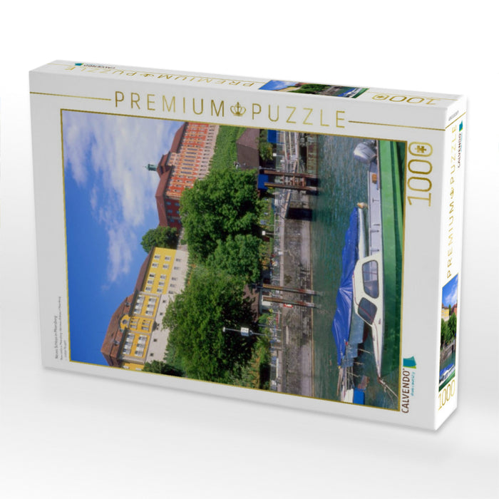 Neues Schloss in Meersburg - CALVENDO Foto-Puzzle'