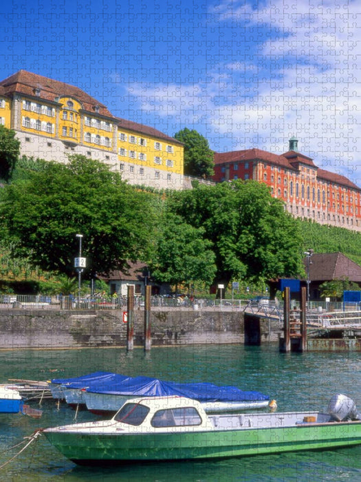 Neues Schloss in Meersburg - CALVENDO Foto-Puzzle'