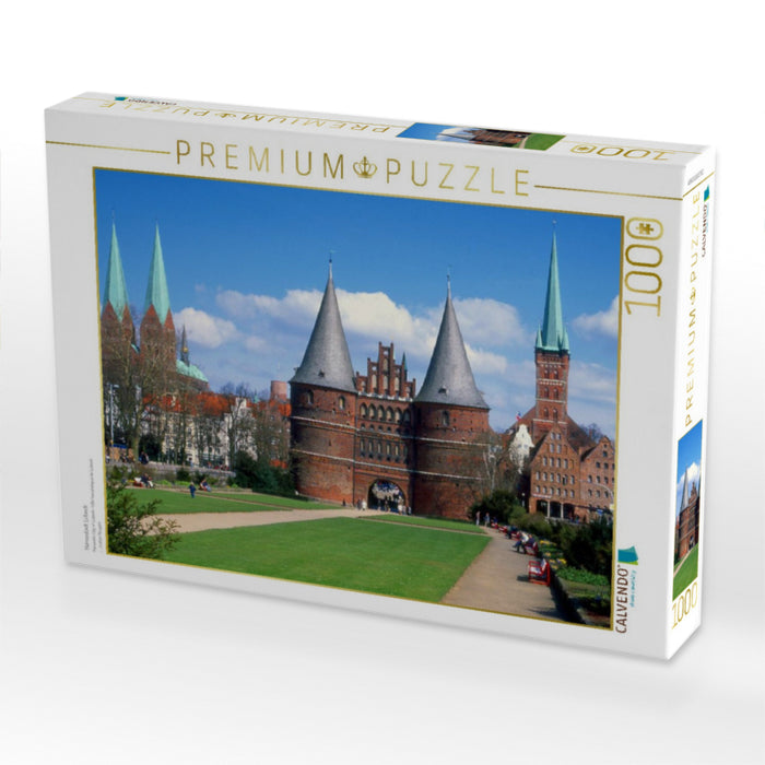 Hansestadt Lübeck - CALVENDO Foto-Puzzle'