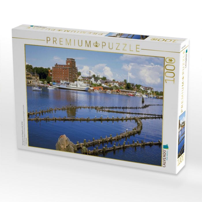 Heringszaun bei Kappeln an der Schlei - CALVENDO Foto-Puzzle'