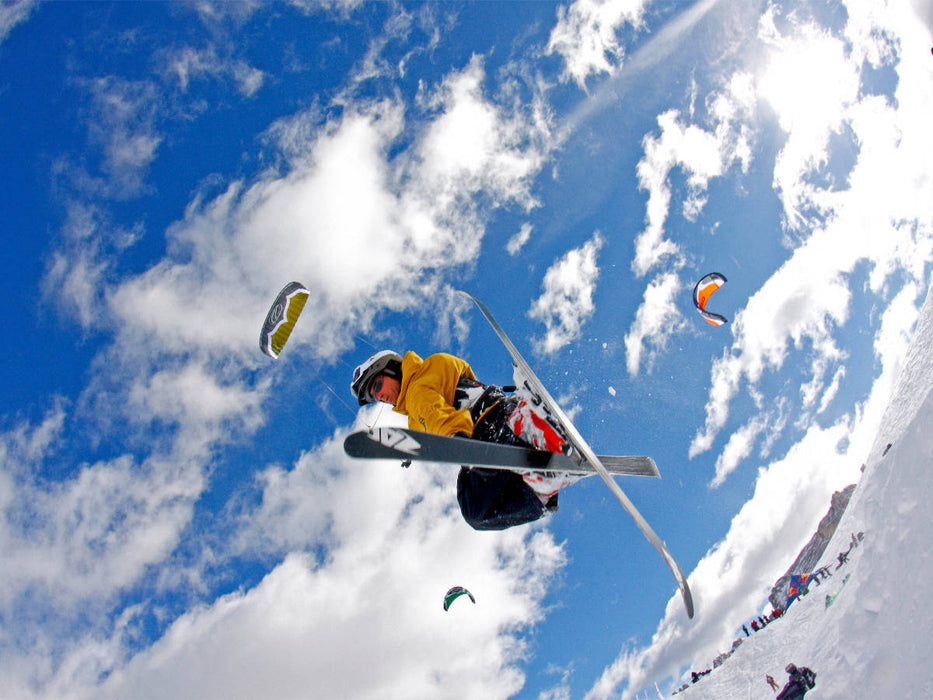 Snowkite - Puzzle photo CALVENDO 