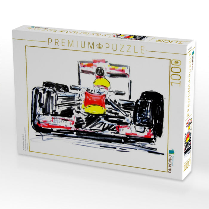 Illustration Red Bull RB 8 - CALVENDO Foto-Puzzle'
