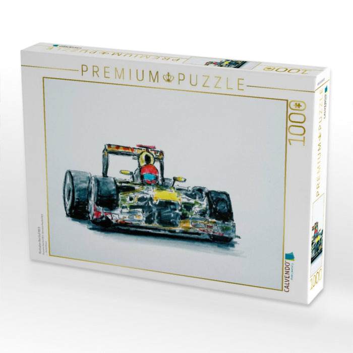 Illustration Red Bull RB 9 - CALVENDO Foto-Puzzle'