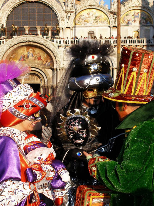 Ein Motiv aus dem Kalender Masken der Sehnsucht - Karneval in Venedig - CALVENDO Foto-Puzzle'