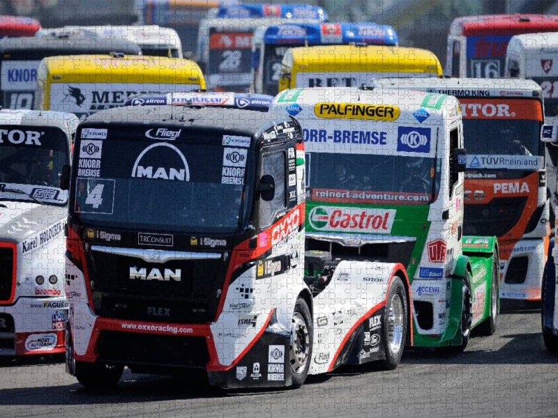 European Truck Racing Championship - CALVENDO Foto-Puzzle'