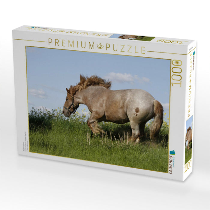 Kaltblutpferd - CALVENDO Foto-Puzzle'