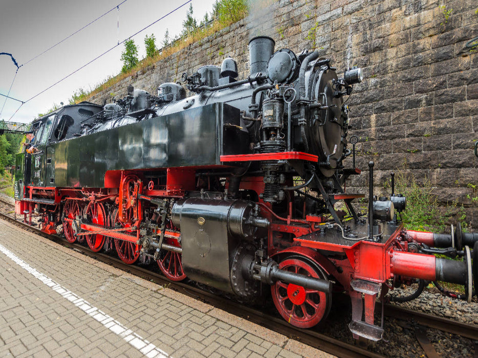 Dampflokomotive Baureihe 86 - Baujahr 1938 - CALVENDO Foto-Puzzle'