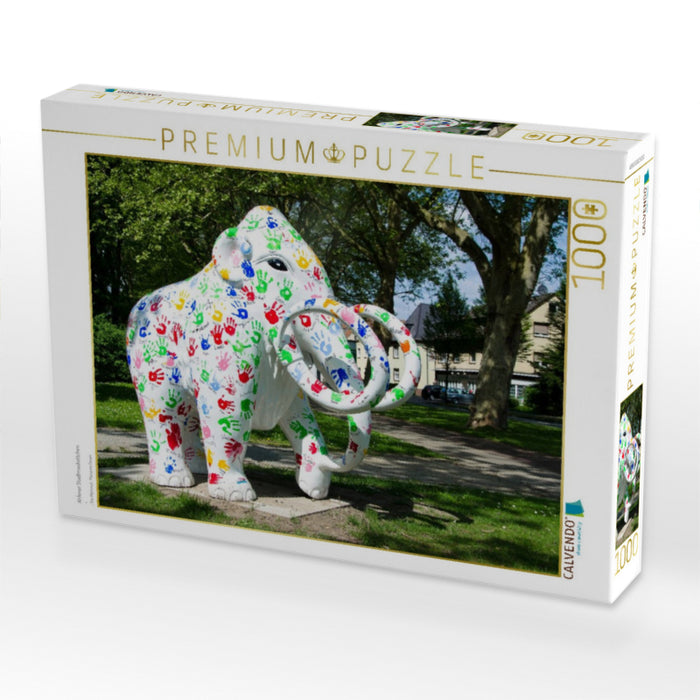 Ahlener Stadtmaskottchen - CALVENDO Foto-Puzzle'