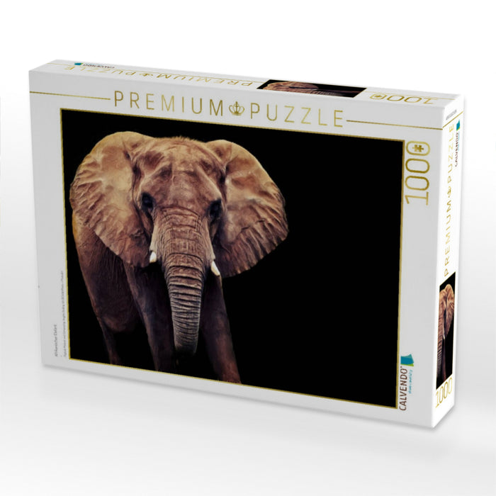 Afrikanischer Elefant - CALVENDO Foto-Puzzle'