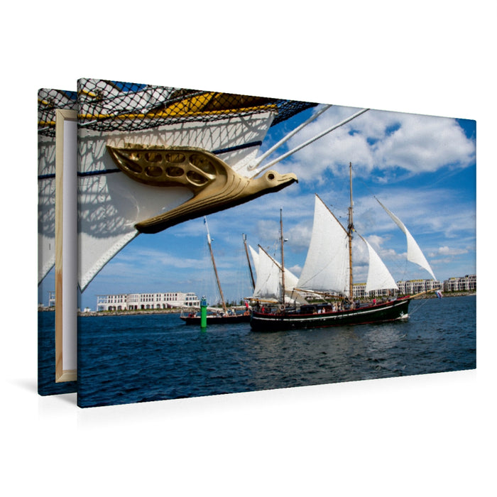 Premium Textil-Leinwand Marco Polo