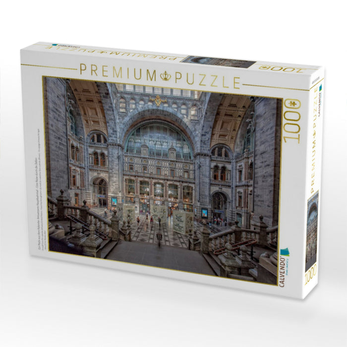 Ein Motiv aus dem Kalender Antwerpens Hauptbahnhof - Eine Reise durch die Zeiten - CALVENDO Foto-Puzzle'