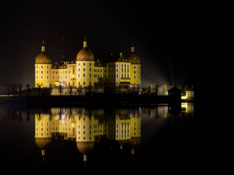 Weihnachtszeit in Moritzburg - CALVENDO Foto-Puzzle'