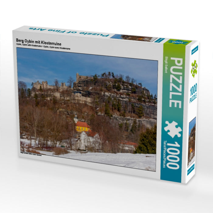 Berg Oybin mit Klosterruine 1000 Teile Puzzle quer - CALVENDO Foto-Puzzle'