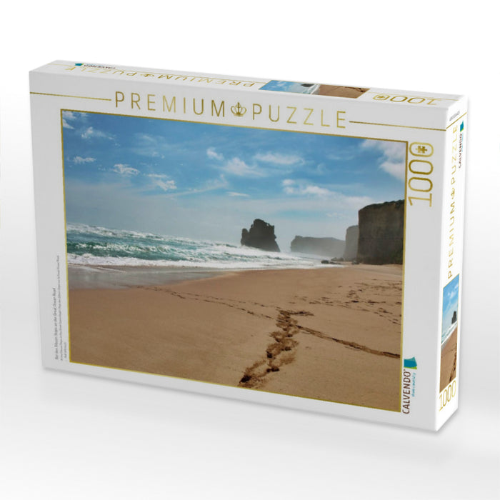 Bei den Gibson Steps an der Great Ocean Road - CALVENDO Foto-Puzzle'
