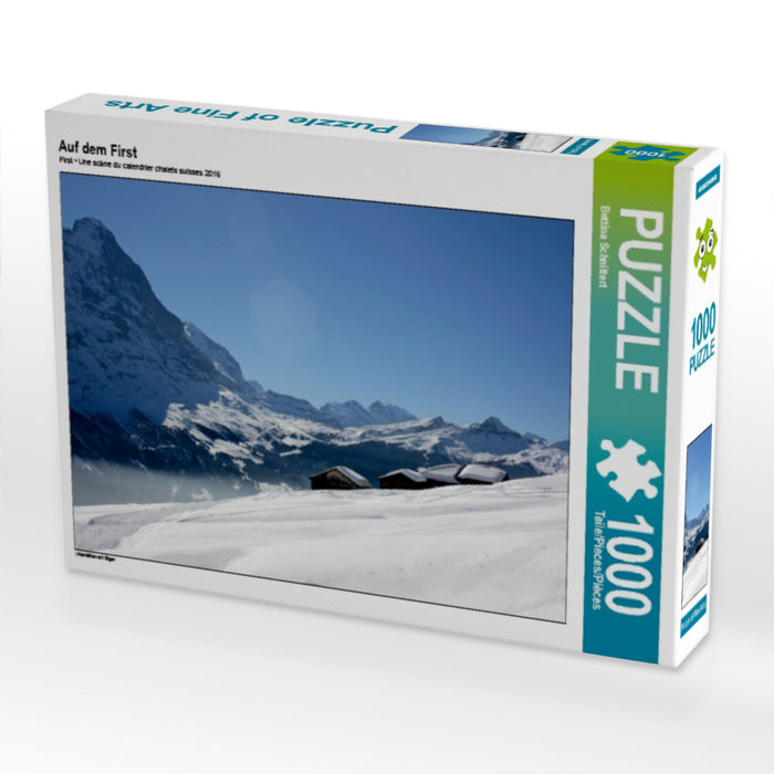 Auf dem First 1000 Teile Puzzle quer - CALVENDO Foto-Puzzle'